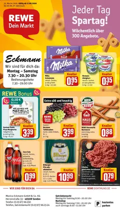 Rewe Prospekt Senden ab 17.08.2026 gültig