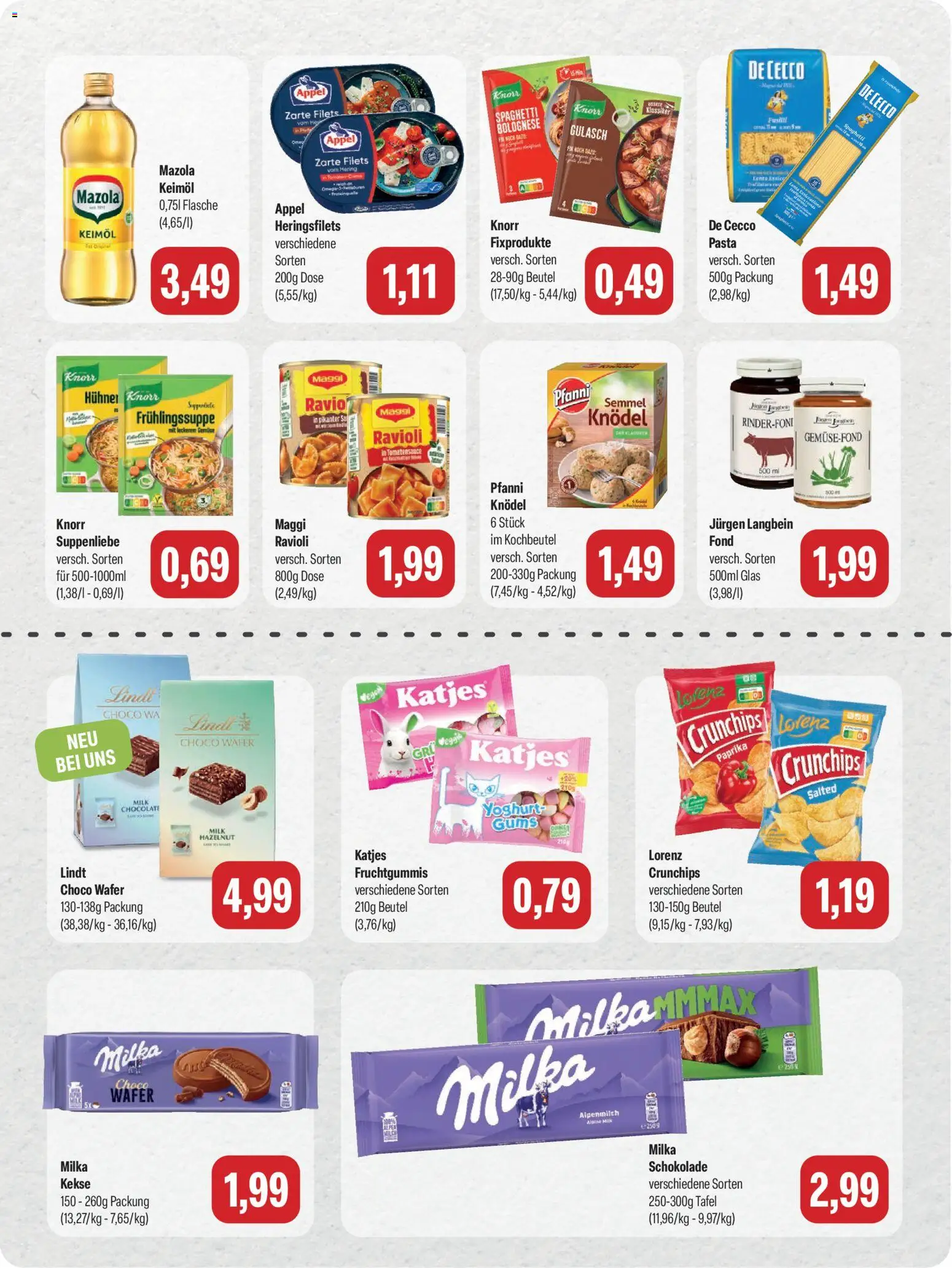 Feneberg Angebote – gültig ab 19.10.2026 | Seite: 10 | Produkte: Katjes, Gemüse, Gulasch, Kekse