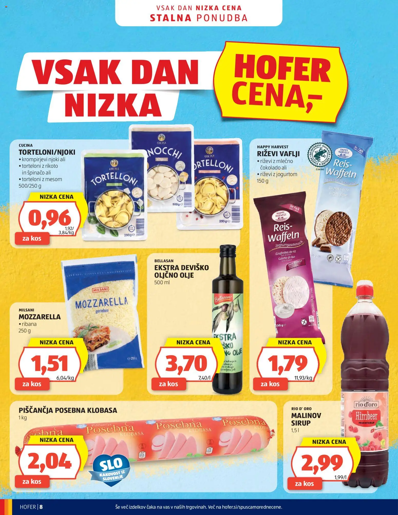 Novi Hofer katalog ponudbe – veljaven od 26.08.2026 | Stran: 8