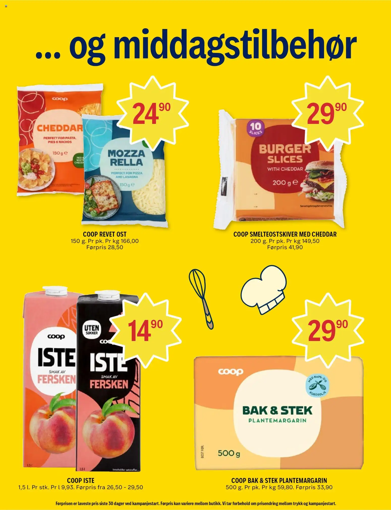 {H1} | Side: 5 | Produkter: Pizza, Fersken, Пов'язка еластична, Iste