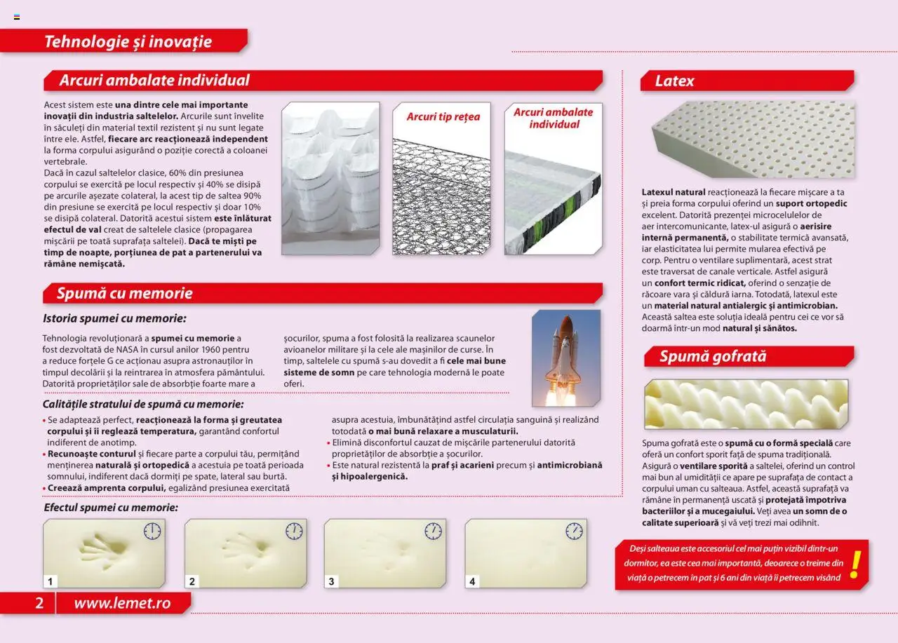 Noul catalog Lem’s – valabil de la 17.11.2023 | Pagină: 2 | Produse: Memorie, Pat, Saltea