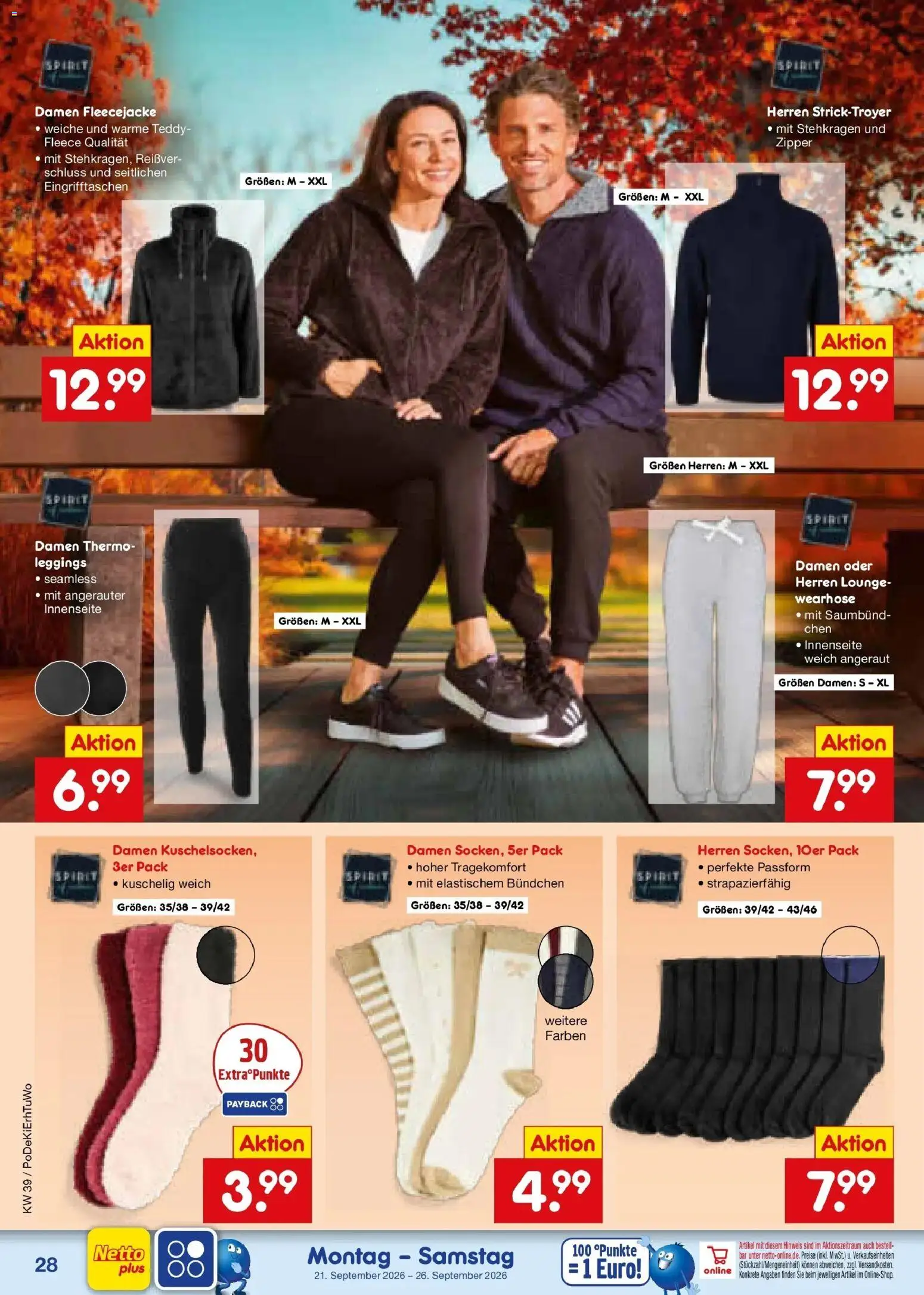 Netto Marken-Discount Prospekt Sindelfingen – gültig ab 21.09.2026 | Seite: 42 | Produkte: Leggings