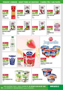 Náhled letáku Ratio leták od 01.07.2026 | Strana: 6 | Produkty: Jogurt, Rýže, Mléčná rýže, Jogurt Jogobella