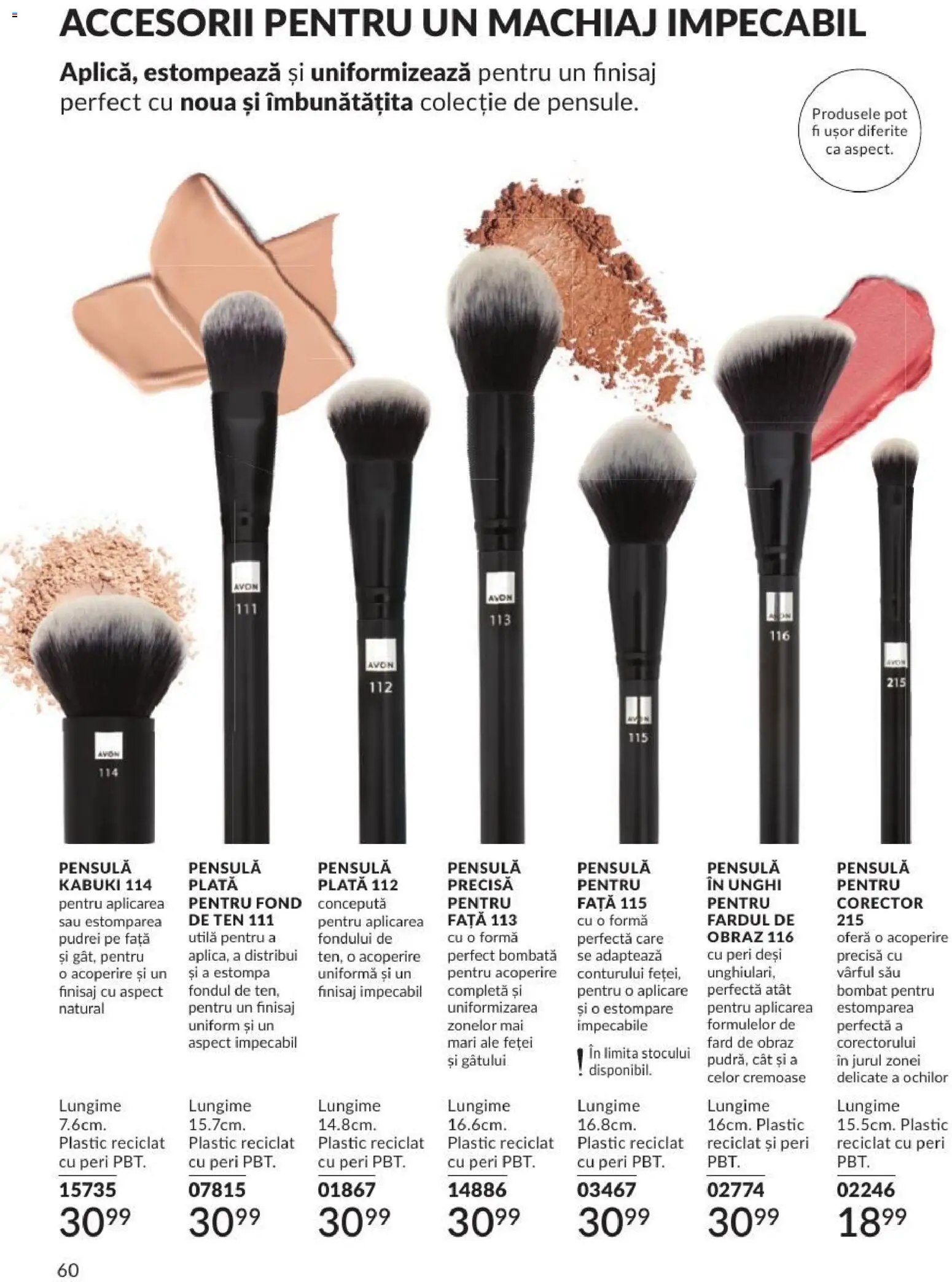 Noul catalog Avon – valabil de la 01.09.2026 | Pagină: 60 | Produse: Finisaj, Machiaj