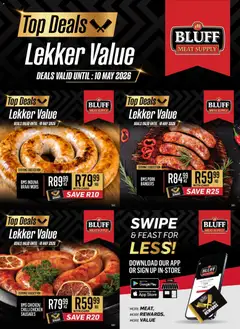 Bluff Meat Supply specials catalogue – valid from 04.05.2026
