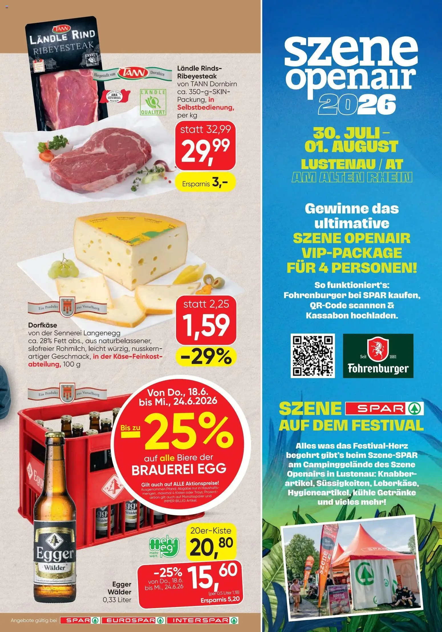 Spar - Flugblatt gültig ab 18.06.2026 | Seite: 15
