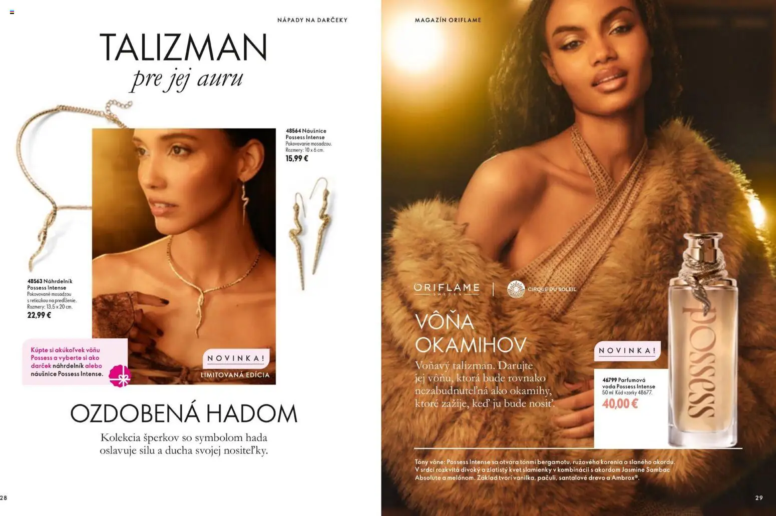 Nové Oriflame akcie – leták je platný od 11.11.2026 | Strana: 15 | Produkty: Voda