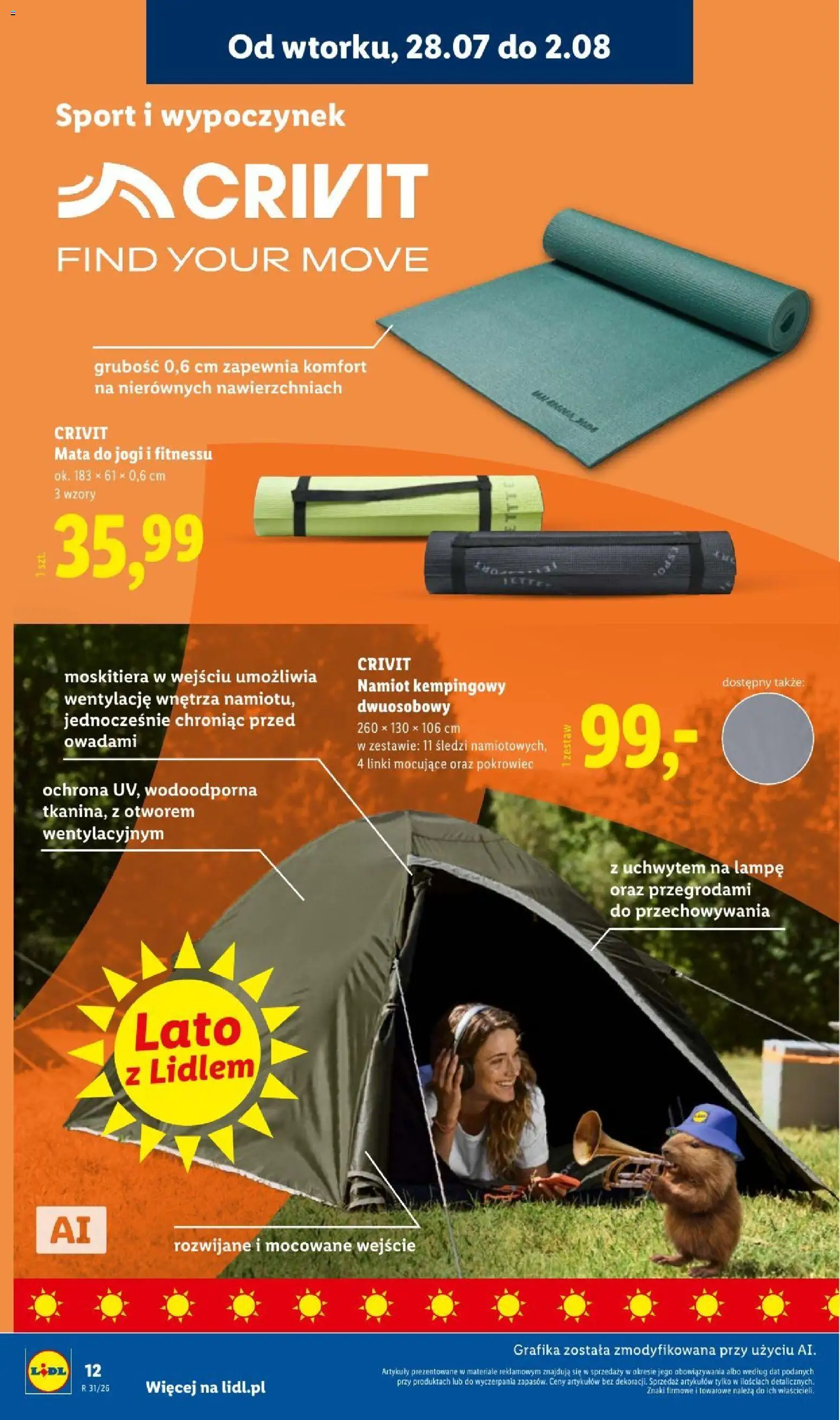 Lidl gazetka - Pol'and'Rock od 28.07.2026 | Strona: 12
