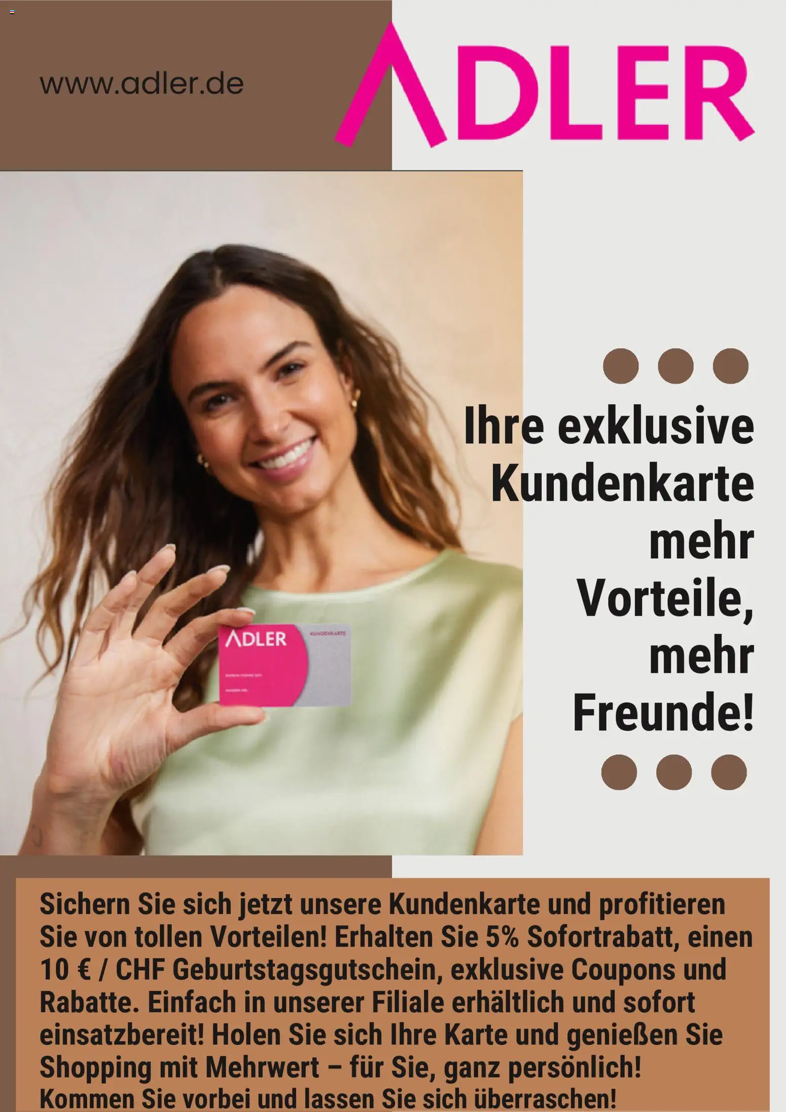 Adler Prospekt – gültig ab 18.08.2026 | Seite: 1