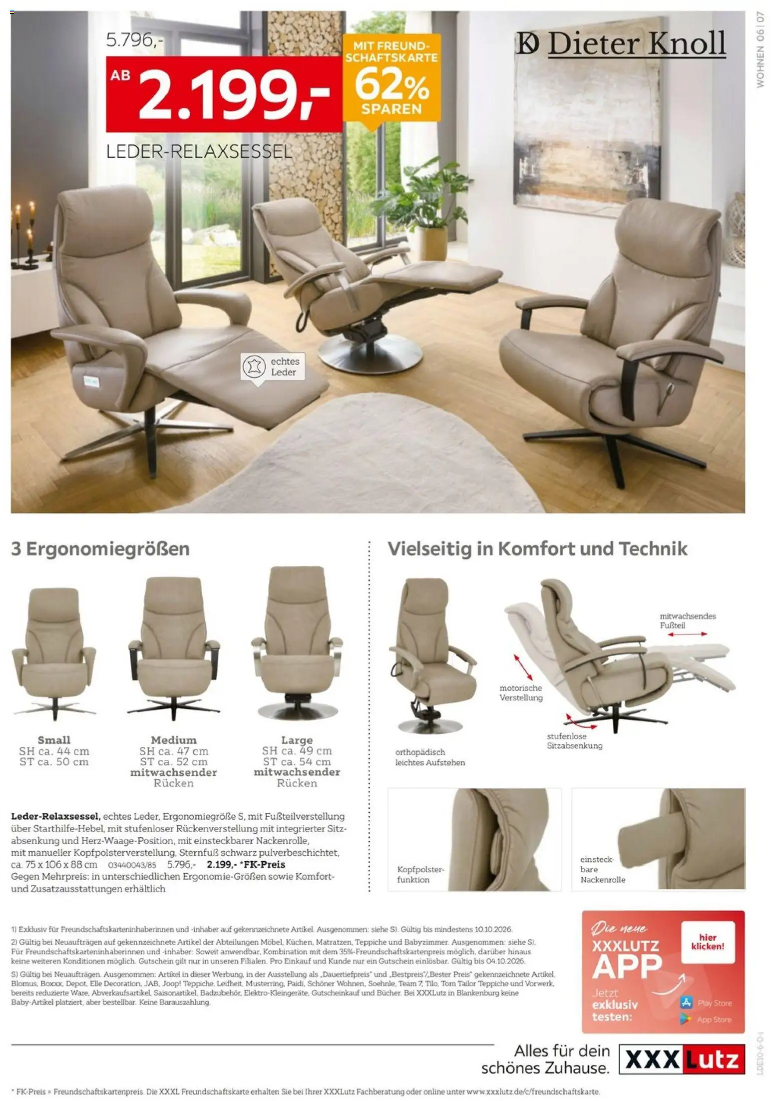 XXXLutz Sessel Spezial – gültig ab 26.09.2026 | Seite: 7 | Produkte: Kopfpolster