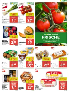 ADEG Flugblatt ab 23.07.2026 gültig | Seite: 3 | Produkte: Kiwi, Sahne, Tomaten