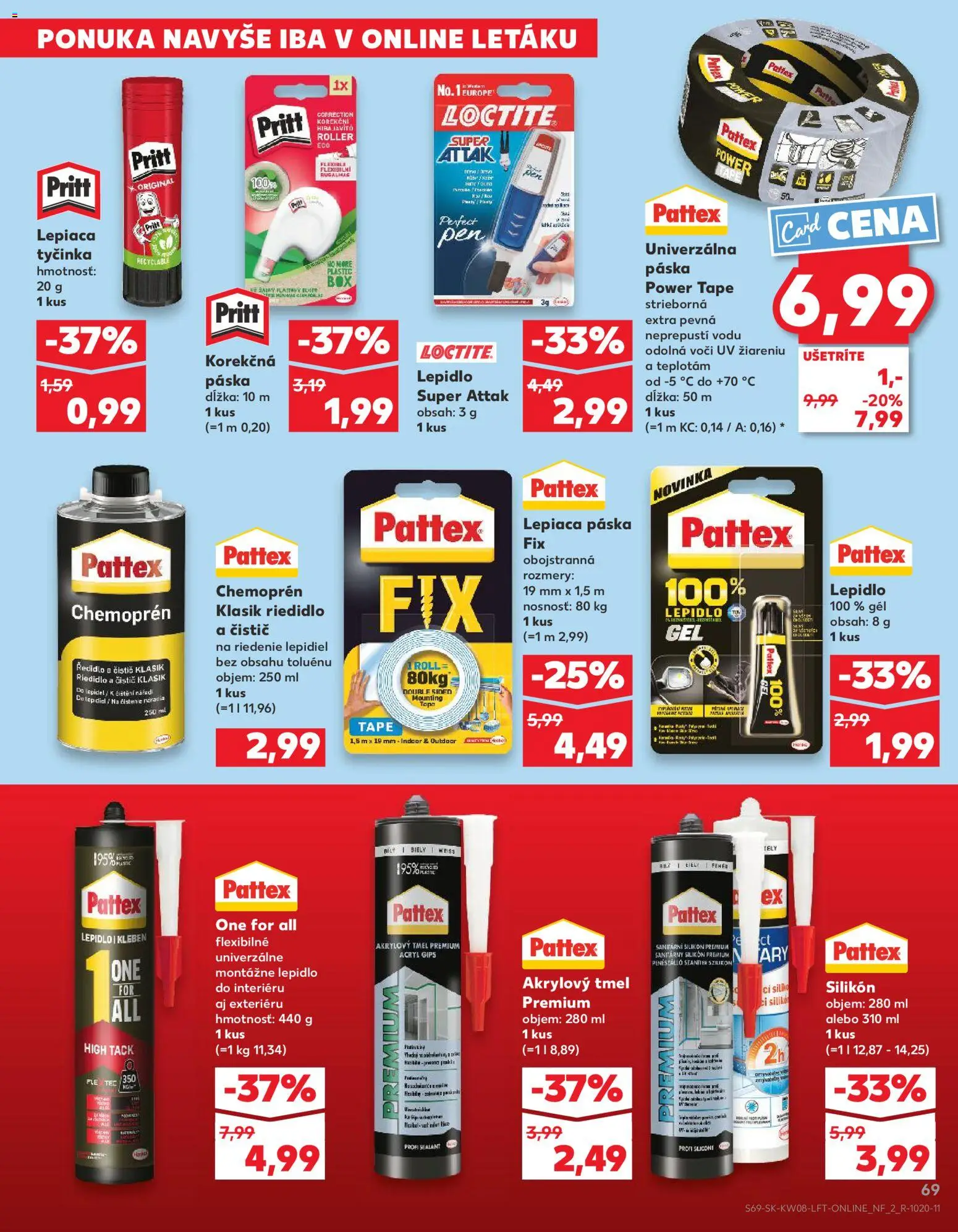 Kaufland SK akciós ujság - amely érvényes a következő dátumtól: 2026.02.19. | Oldal: 69 | Termékek: Roller