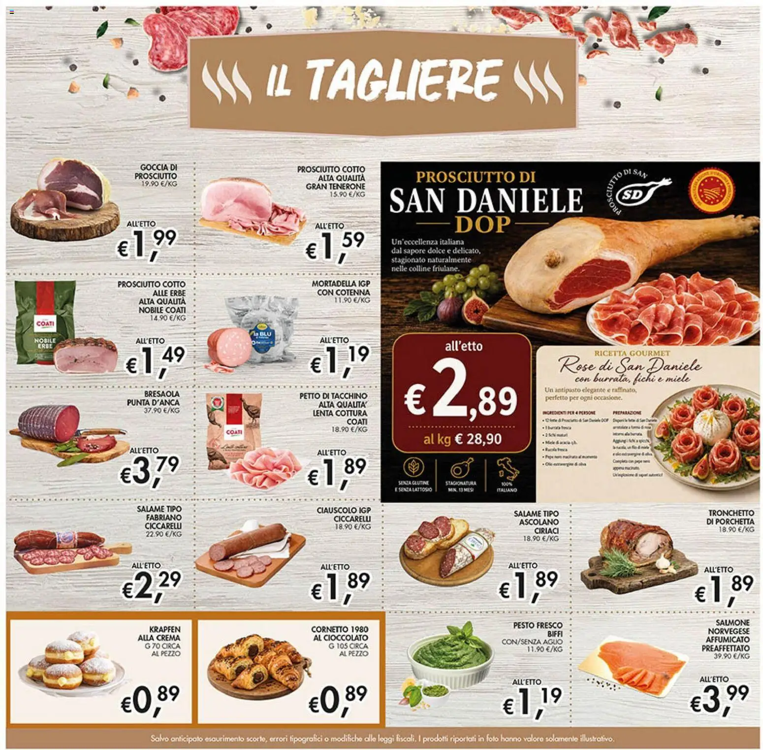 Volantino Coal del 10/09/2026 | Pagina: 11 | Prodotti: Crema, Bresaola, Prosciutto, Crema al cioccolato