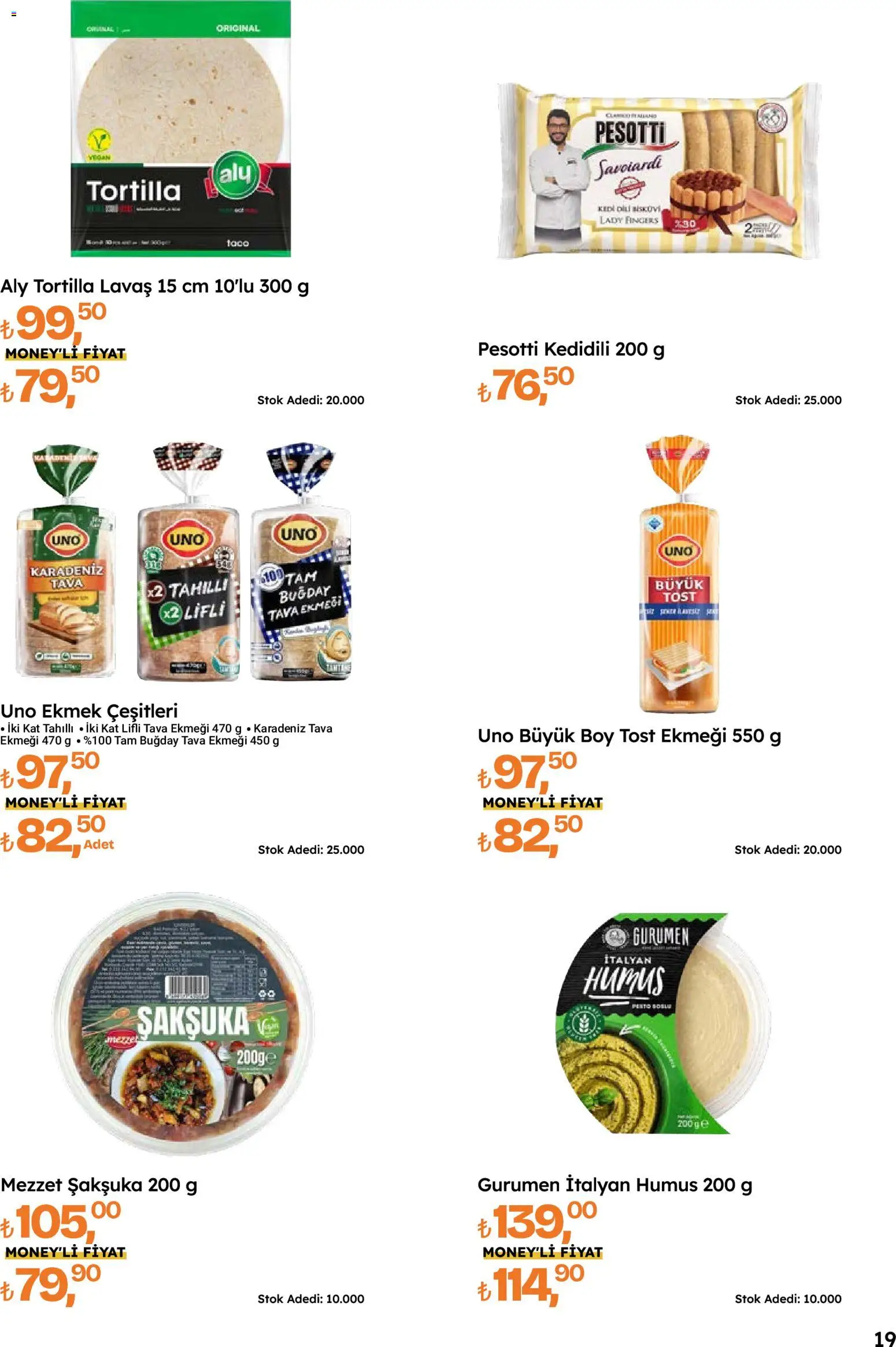 Migros Katalog - Migroskop - 08 Ekim 2026 tarihinden itibaren geçerlidir | Sayfa: 19 | Ürünler: Ekmek, Bisküvi