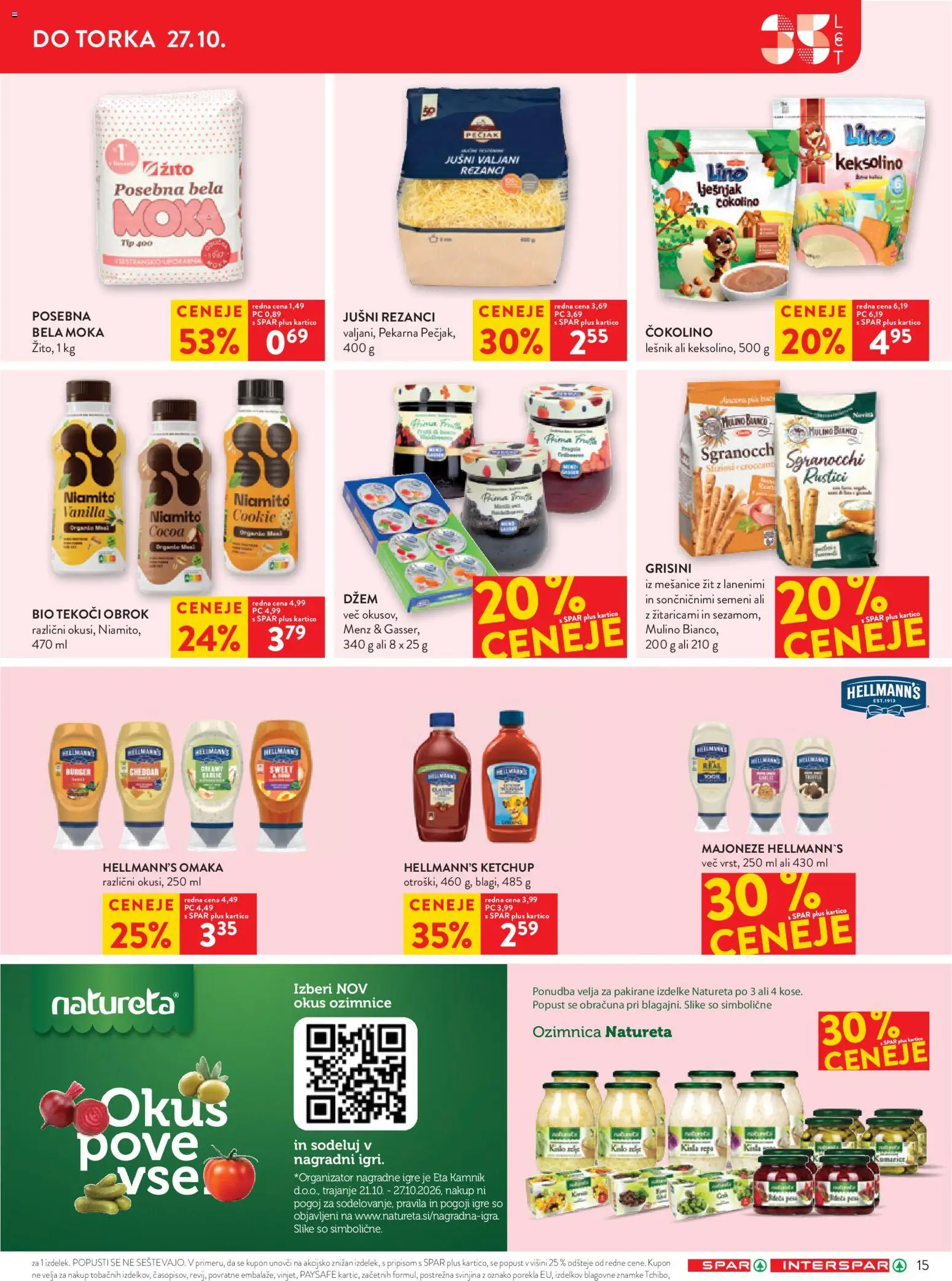 Novi Spar katalog ponudbe – veljaven od 21.10.2026 | Stran: 25