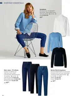 Tchibo Katalog Herbst ab 11.09.2026 gültig | Seite: 32 | Produkte: Hemdbluse, Jeans