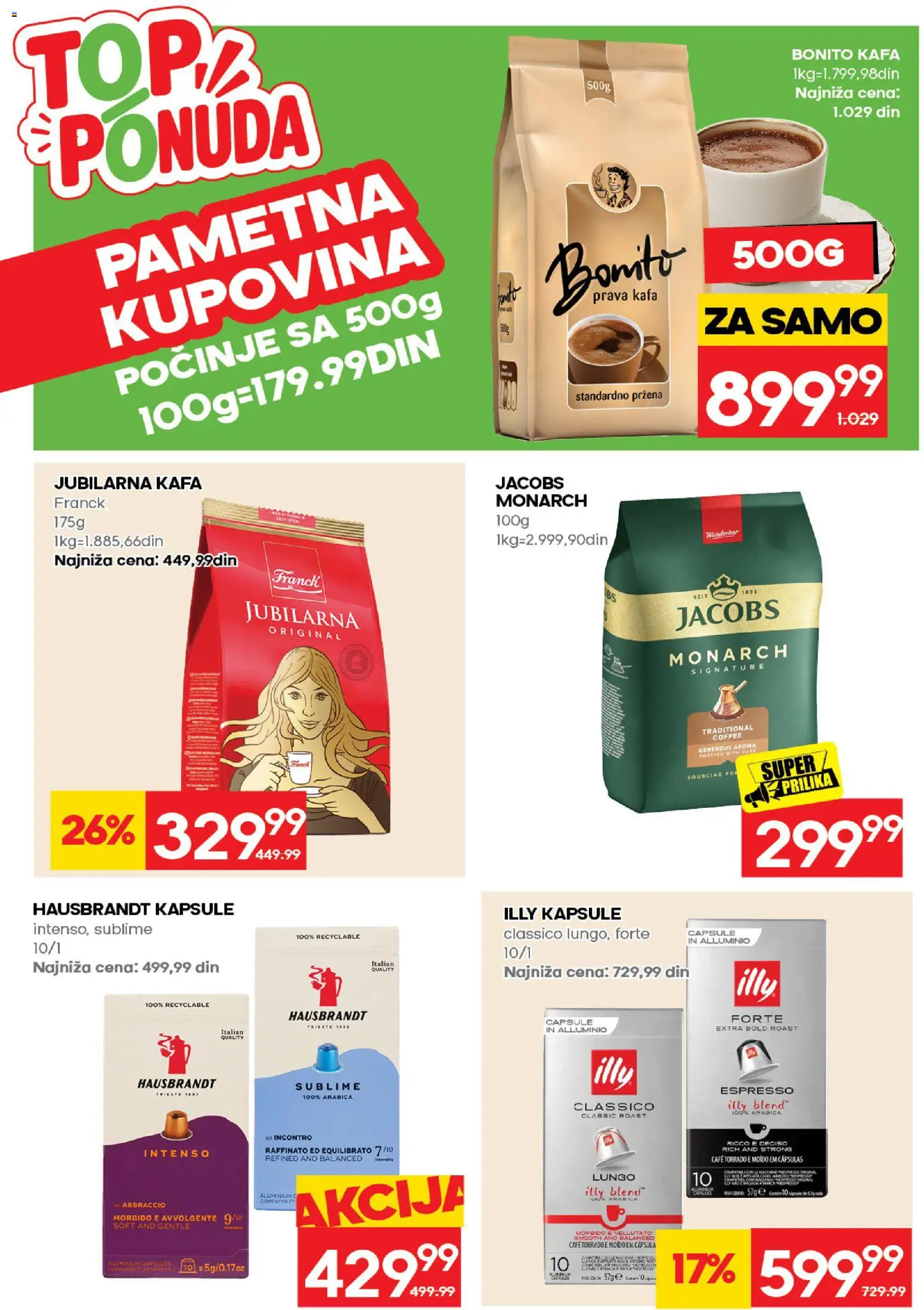 Roda katalog - važi od 17.08.2026 | Strana: 24 | Proizvode: Kapsule, Kafa