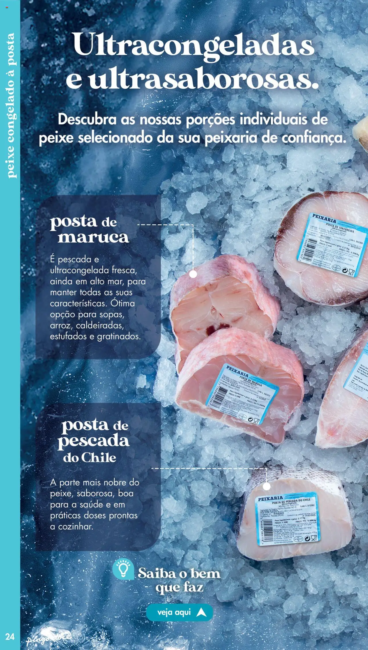 Pingo Doce - Catálogo Peixaria │ válido de 20/05/2025 | Página: 24 | Produtos: Pescada, Peixe