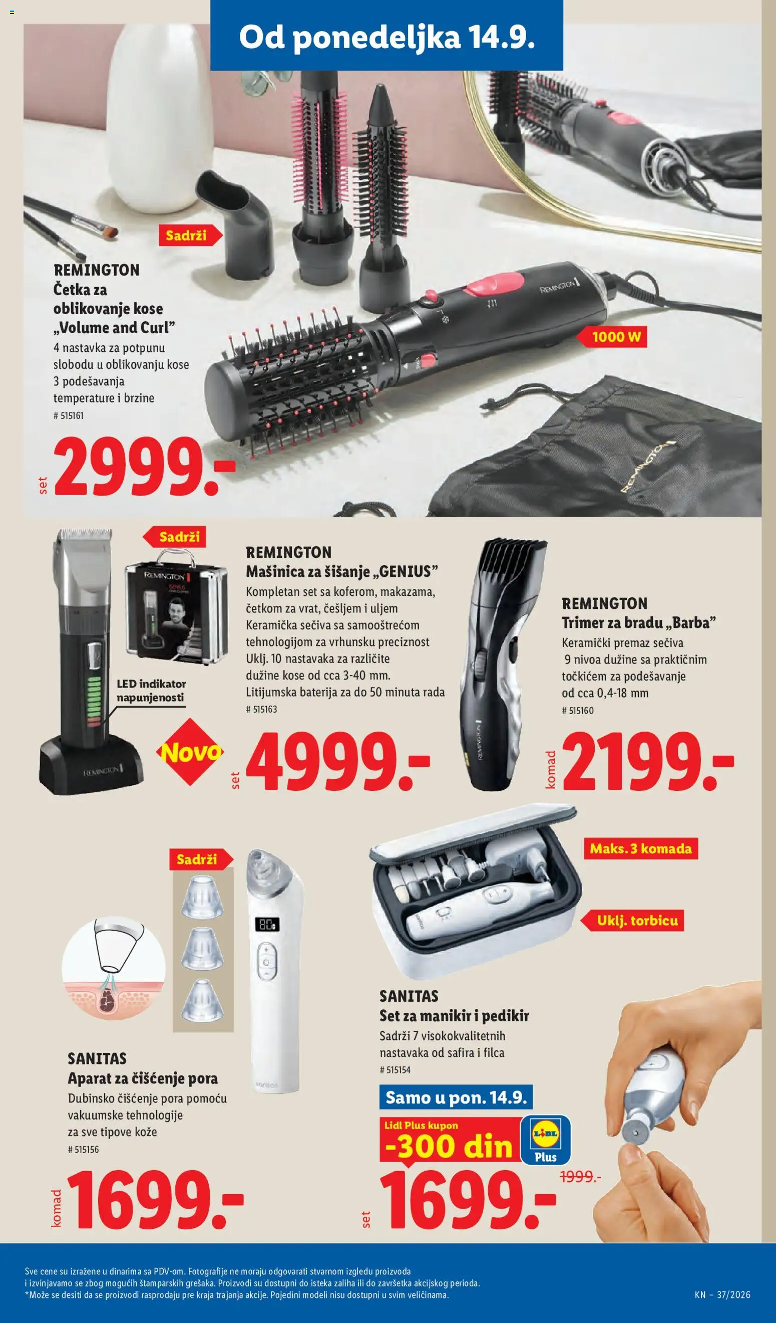 Lidl katalog - važi od 10.09.2026 | Strana: 85