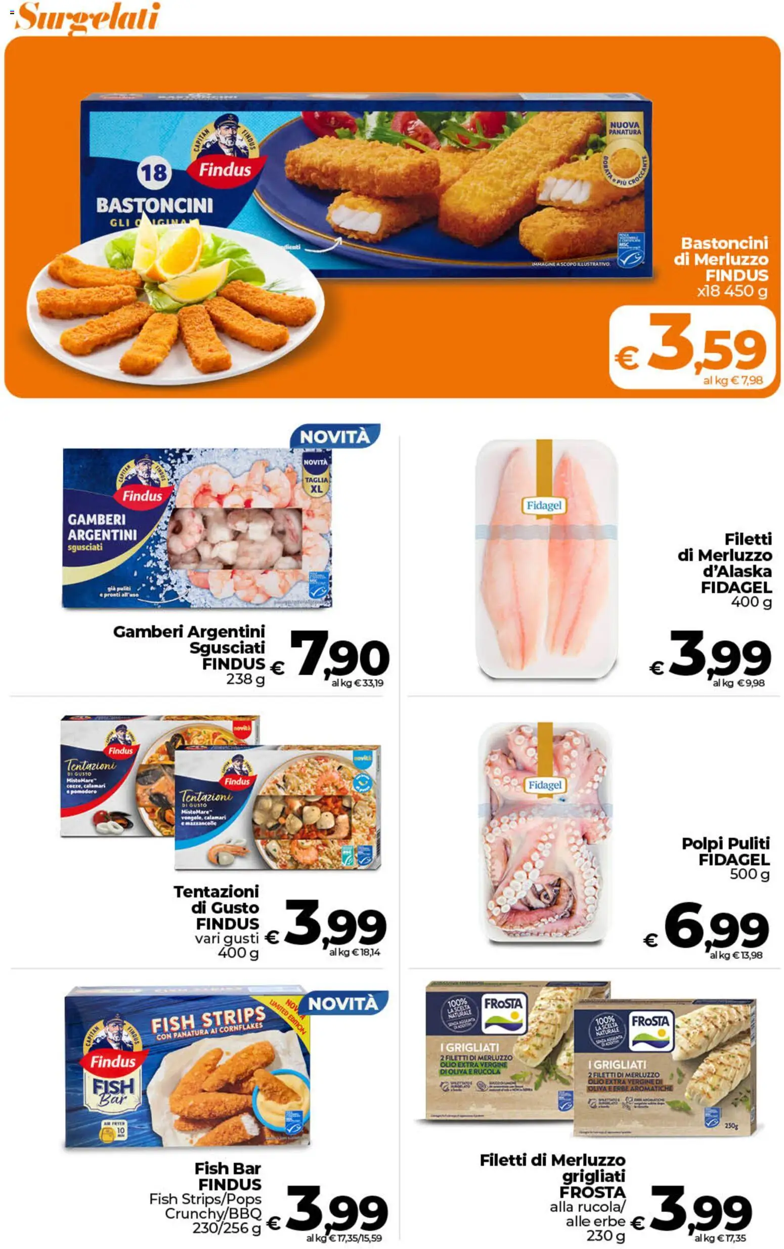 Volantino Ipercoop del 19.05.2026 | Pagina: 31 | Prodotti: Rucola, Calamari, Pomodoro, Olio