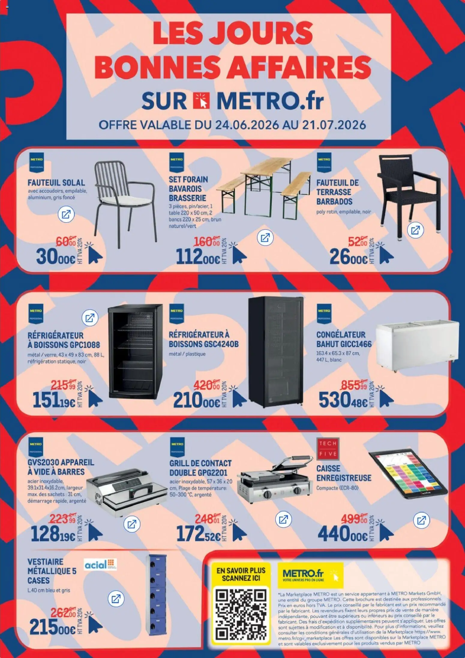 {H1} | Page: 2 | Produits: Réfrigérateur, Grill, Fauteuil, Table