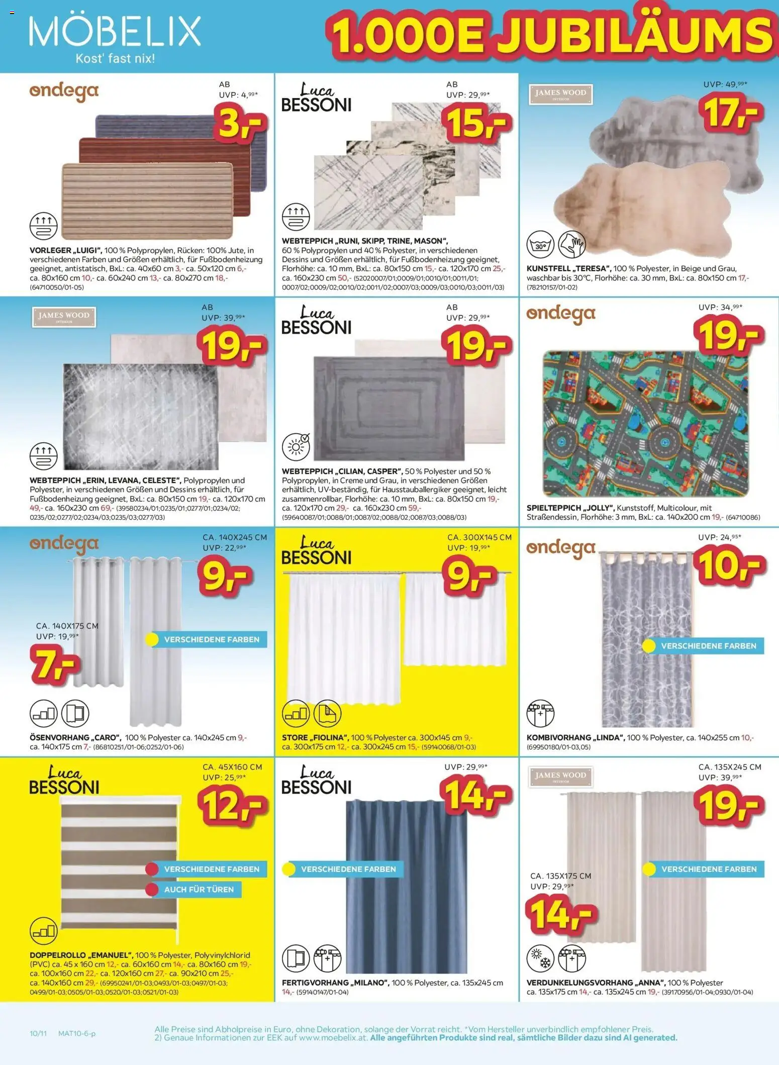 Möbelix - 37. Jubiläum von 06.10.2026 - Aktuelle Angebote | Seite: 10 | Produkte: Creme