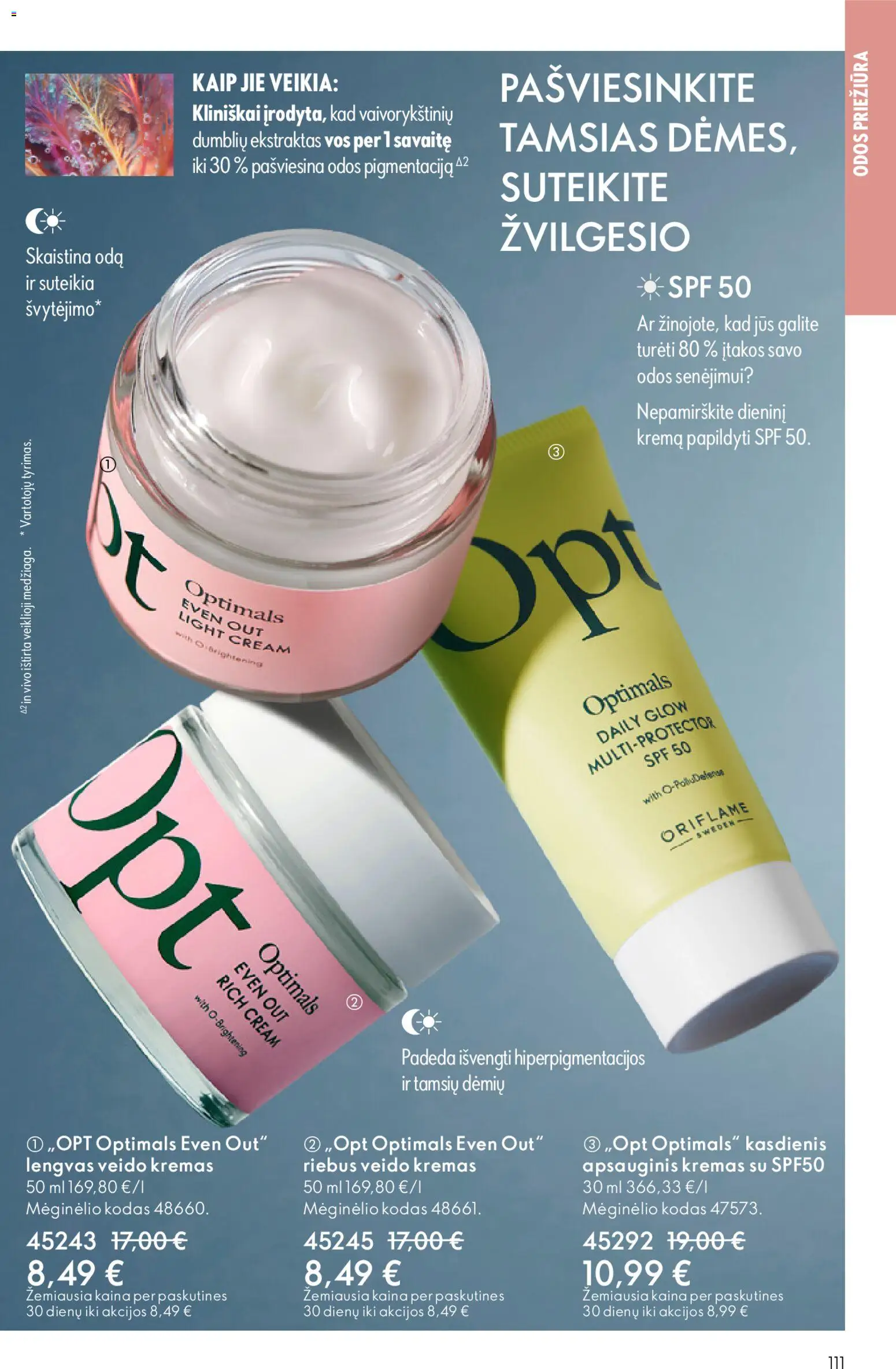 Oriflame akcijos nuo 03.06.2026 | Puslapis: 111 | Prekių: Kremas