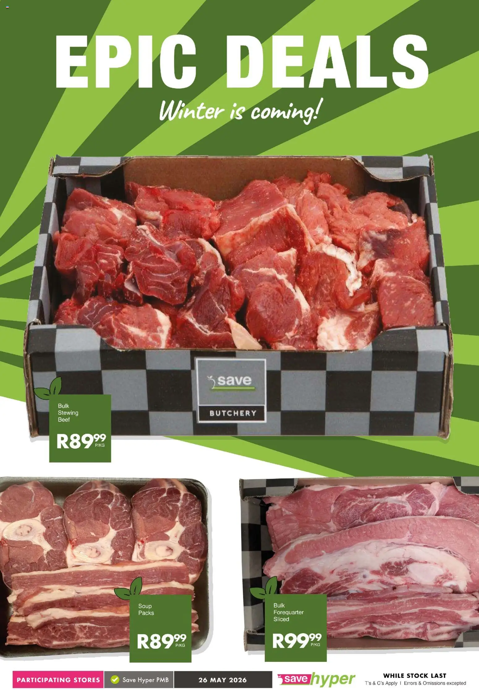 New Save catalogue – valid from 26.05.2026 | Page: 7 | Products: Beef, Soup, Stock