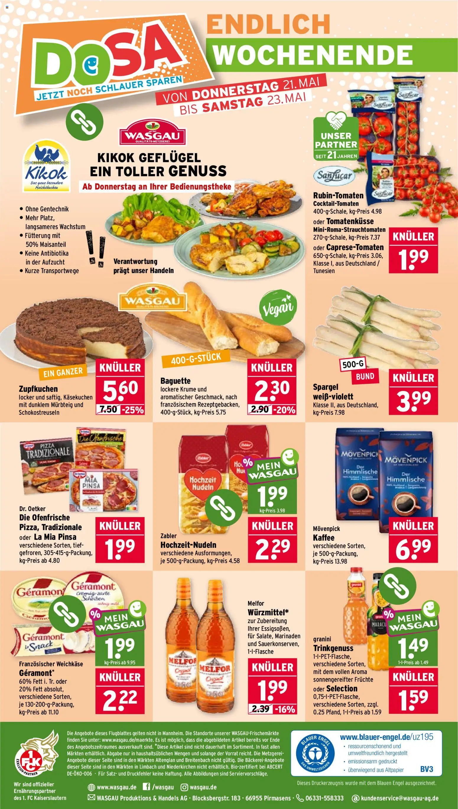 Wasgau Prospekt 	 – gültig ab 18.05.2026 | Seite: 34