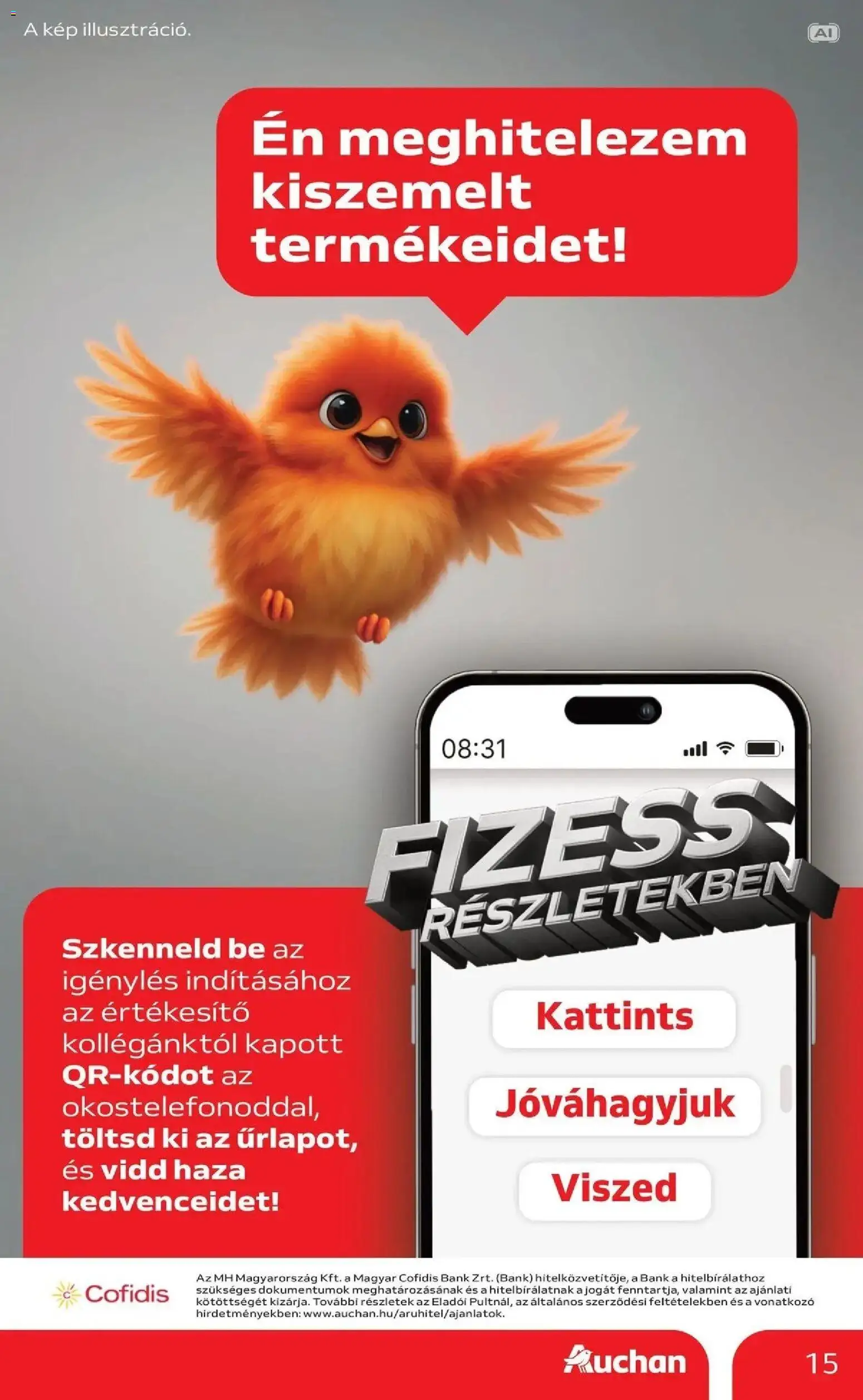 Auchan akciós újság Fót - 2026.09.24. -tól/töl > akció, lapozható szórólap 🛍️ | Oldal: 15 | Termékek: Smartphone
