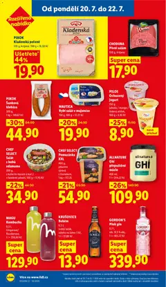 Náhled letáku MAGU Kombucha, 0,5 l, Gingerave/ Razzberave od 20.07.2026 | Strana: 20 | Produkty: Mango, Kombucha, Jogurt, Krušovice Bohém