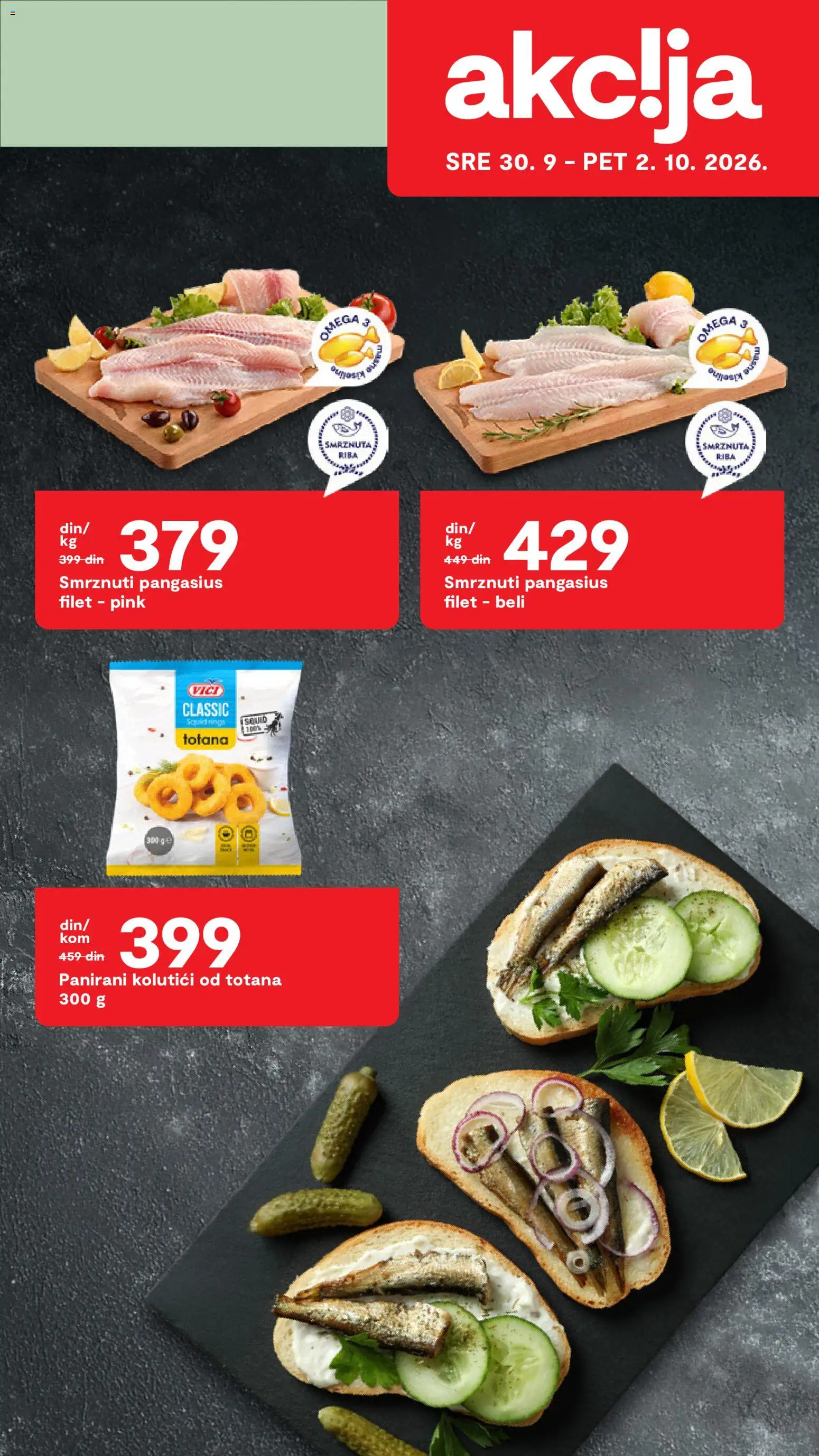 Matijevic katalog - važi od 29.09.2026 | Strana: 3 | Proizvode: Filet, Omega, Riba