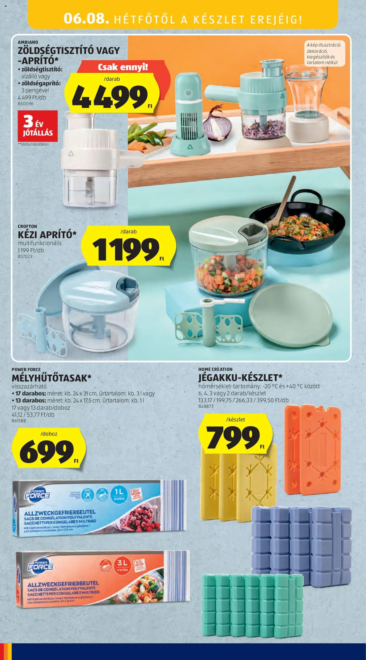 Aldi akciós ujság - amely érvényes a következő dátumtól: 04.06.2026 | Oldal: 16