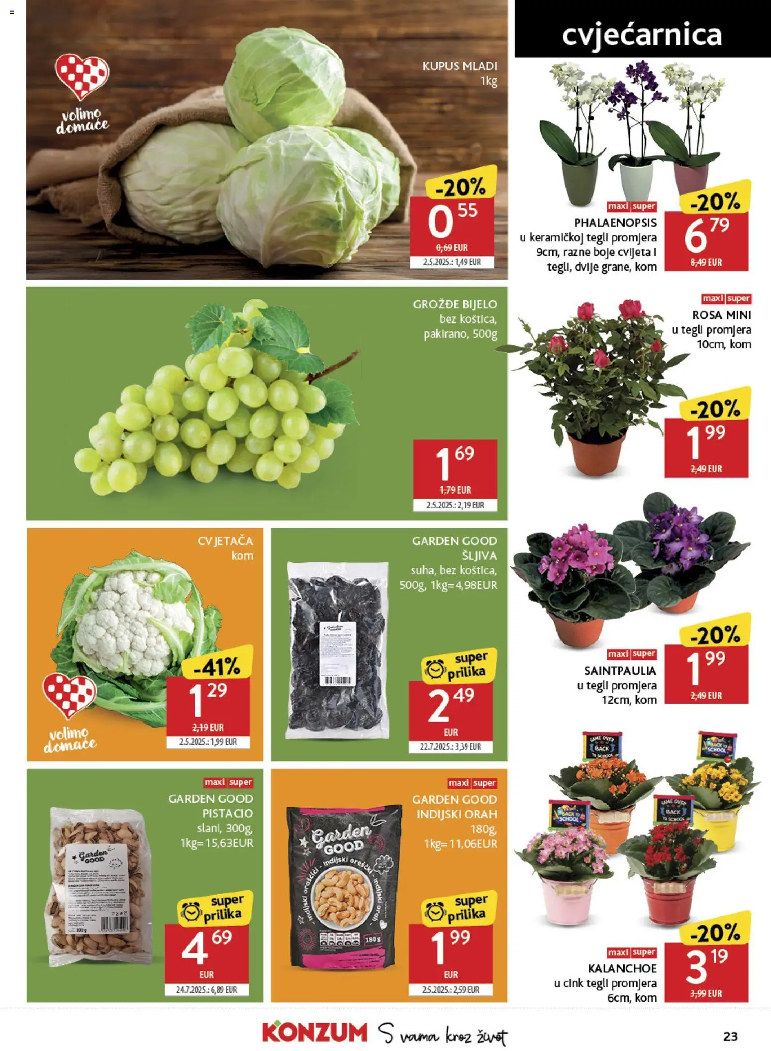 Konzum HR akciós ujság - amely érvényes a következő dátumtól: 10.06.2026 | Oldal: 23