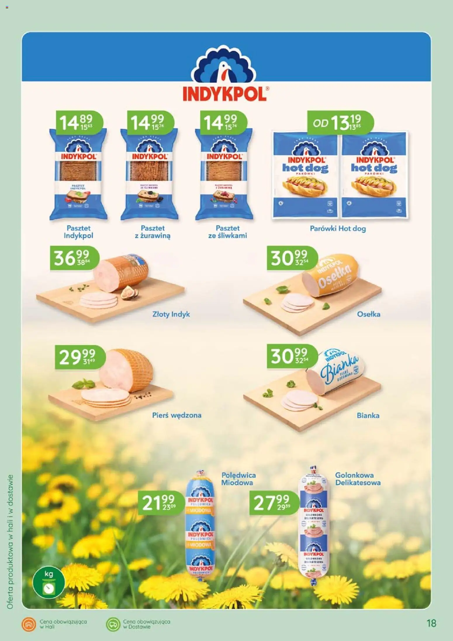 Eurocash gazetka - Katalog Wędlin od 07.05.2026 | Strona: 18 | Produkty: Osełka, Parówki, Żurawina