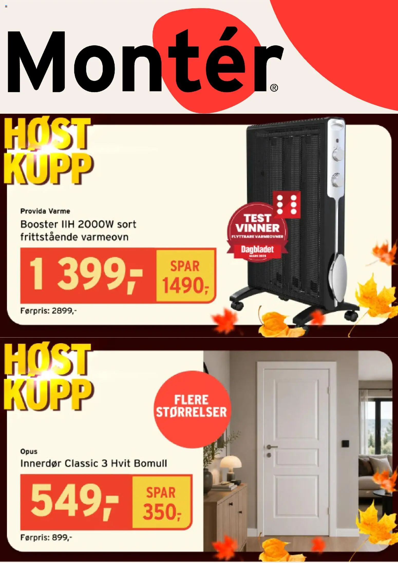 {H1} | Side: 2 | Produkter: Bomull, Varmeovn, 1