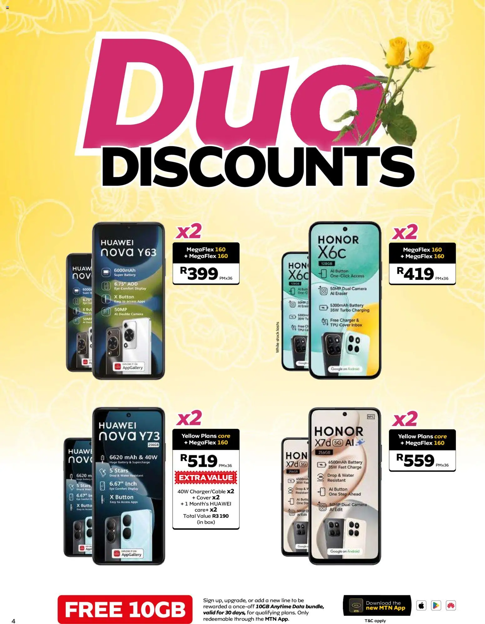 New MTN catalogue – valid from 07.05.2026 | Page: 4 | Products: Data, Cover, Box, Charger