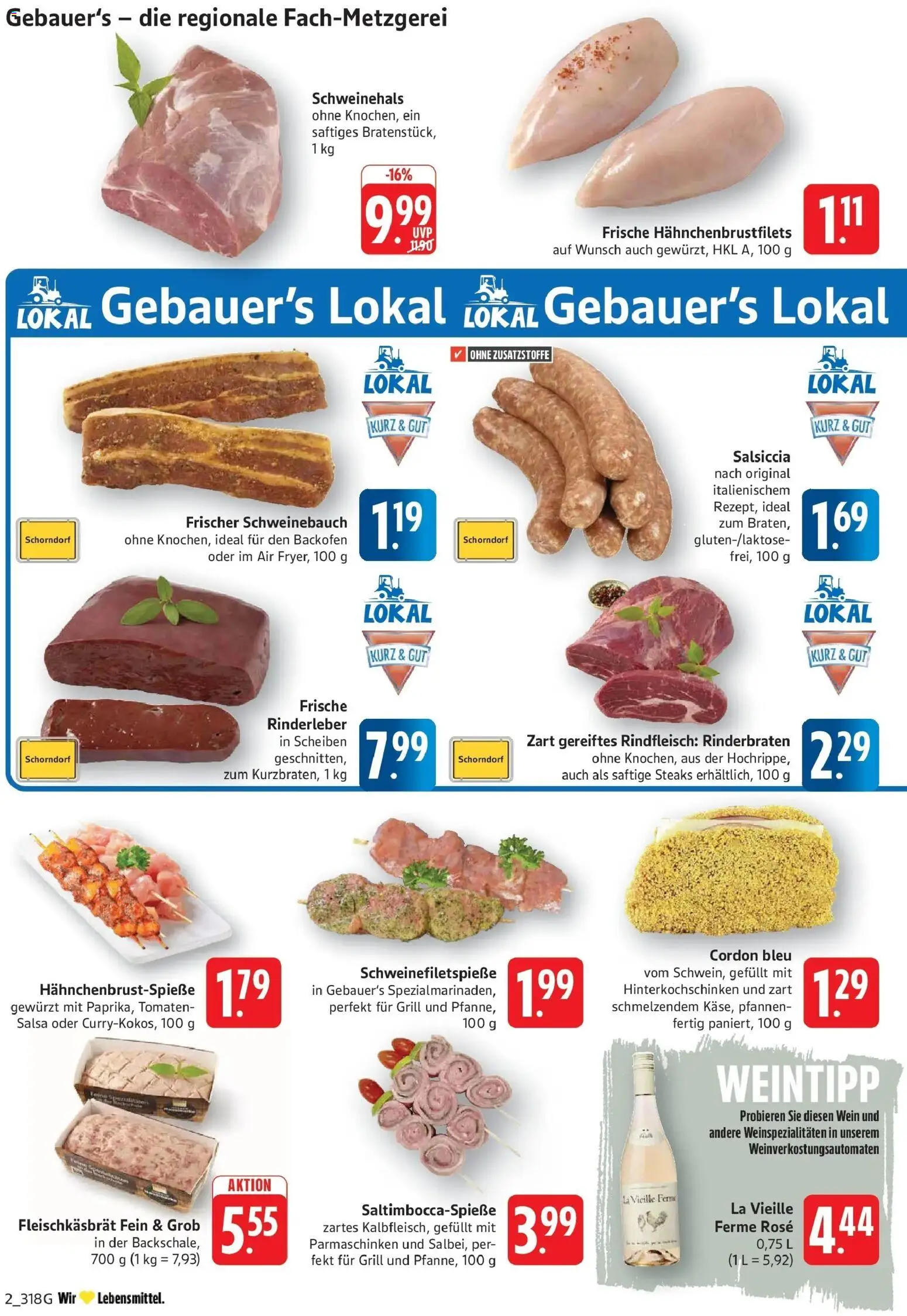 E center Prospekt Göppingen (ab 24.08.2026) zum Blättern | Seite: 2 | Produkte: Rinderbraten, Grill, Backofen, Rindfleisch