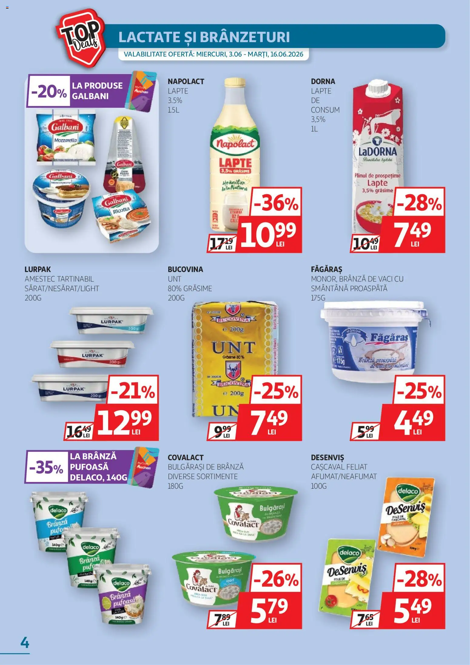 Noul catalog Auchan – valabil de la 03.06.2026 | Pagină: 4