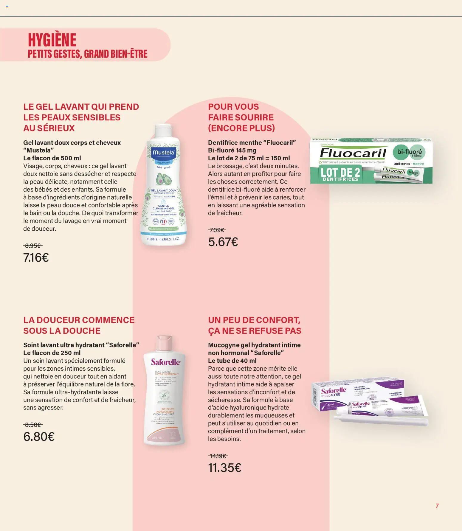{H1} | Page: 7 | Produits: Menthe, Base, Dentifrice, Hygiène