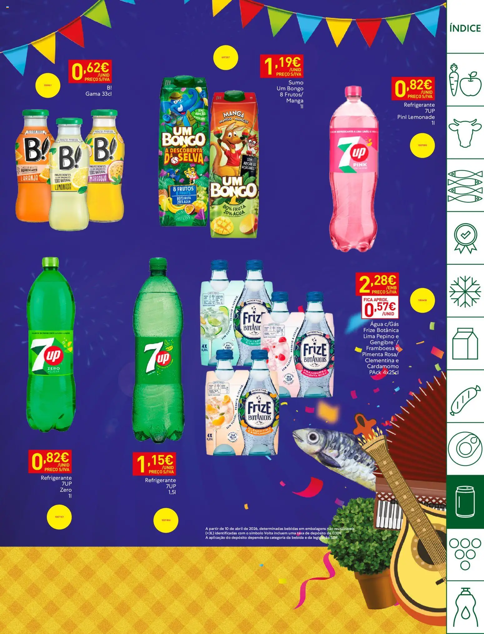 Recheio Horeca Madeira │ válido de 04/08/2026 | Página: 23 | Produtos: Agua, Refrigerante, Pimenta, Bebida