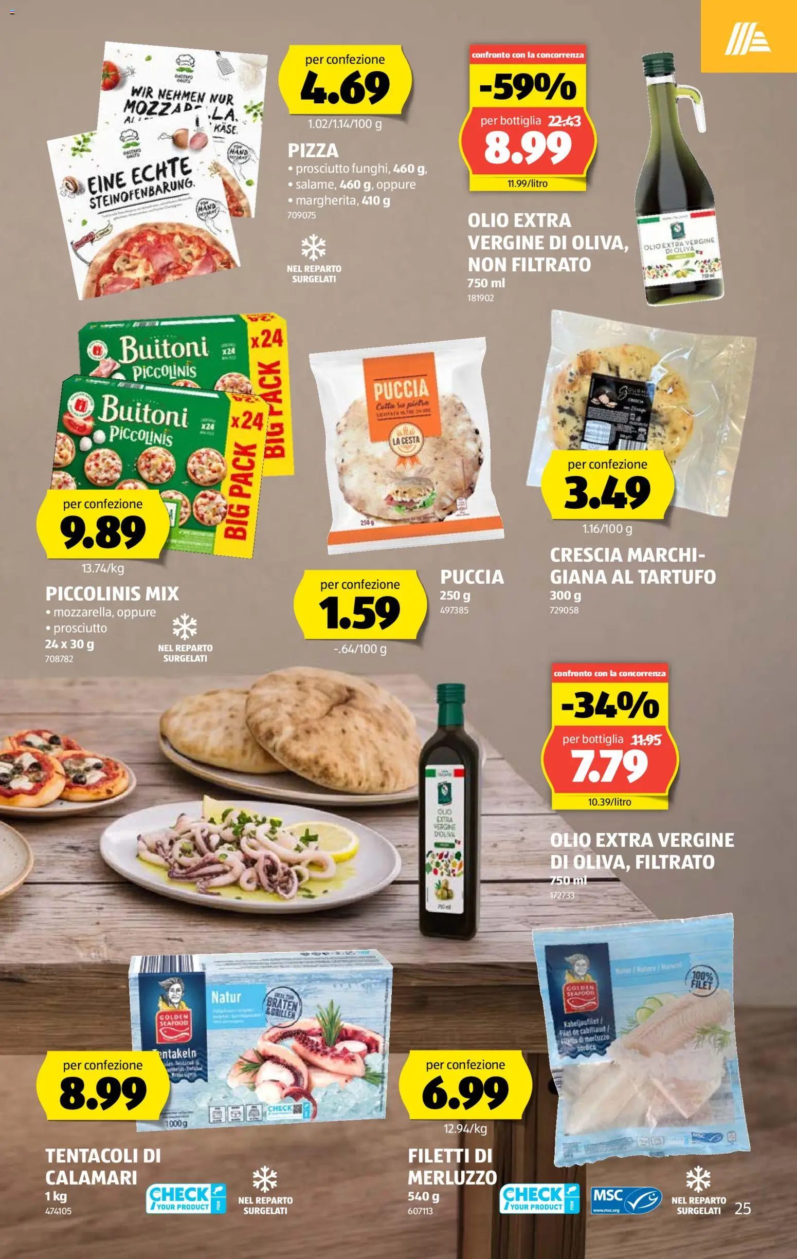 Aldi aktionen IT – gültig ab 03.09.2026 | Seite: 25 | Produkte: Käse, Pizza