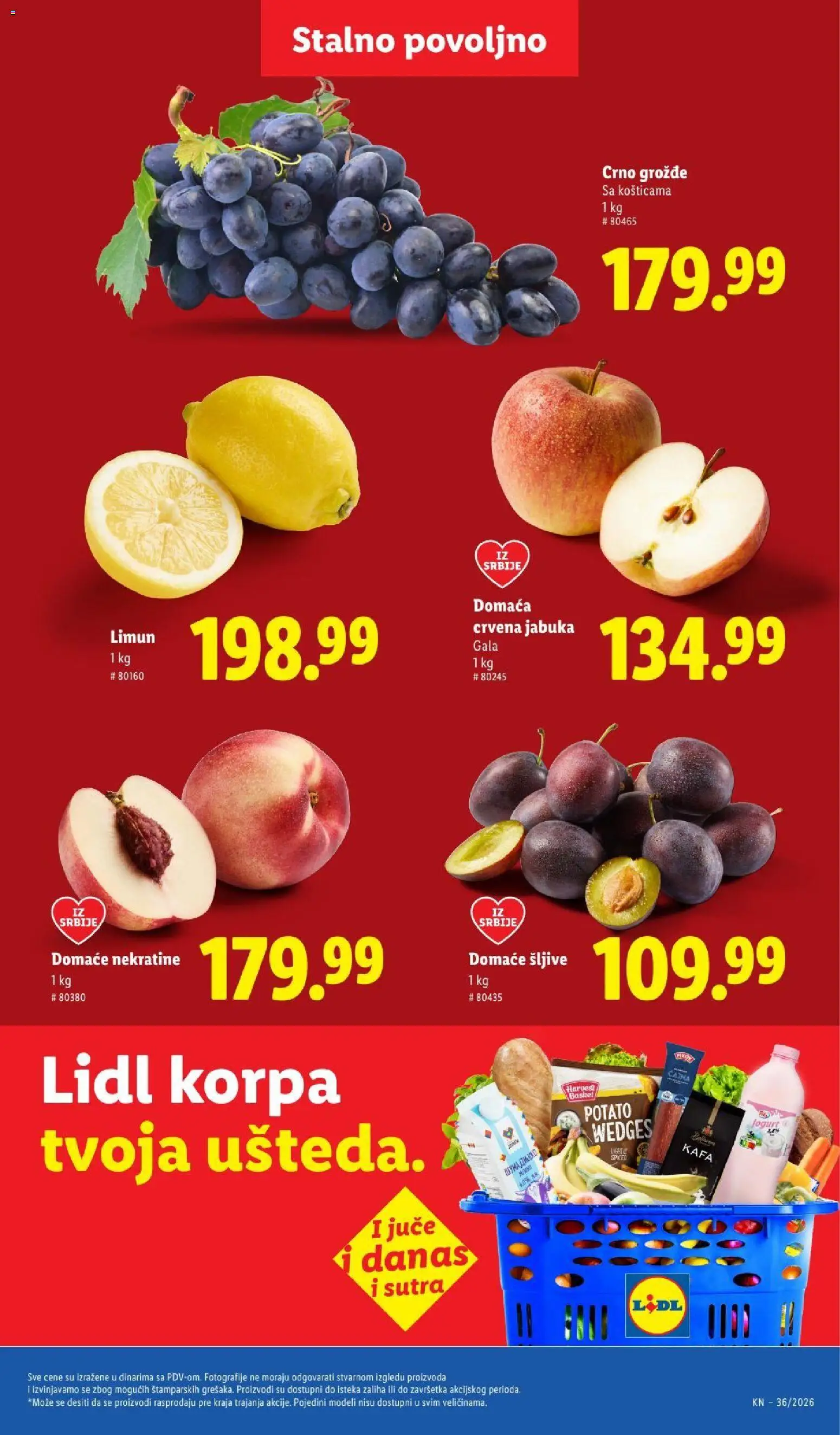 Lidl katalog - važi od 10.09.2026 | Strana: 45