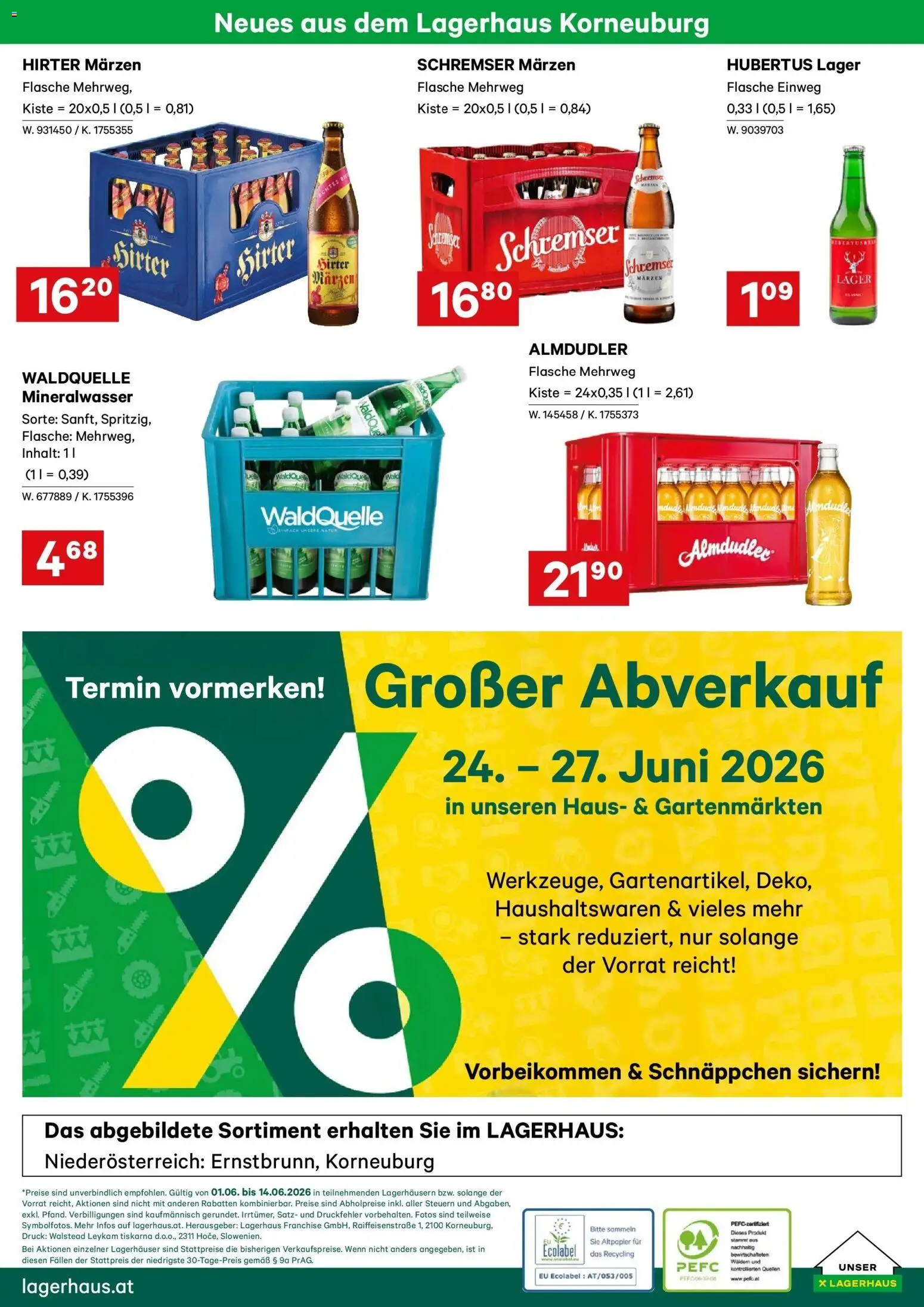 Lagerhaus - Wochen Angebote gültig ab 31.05.2026 | Seite: 12