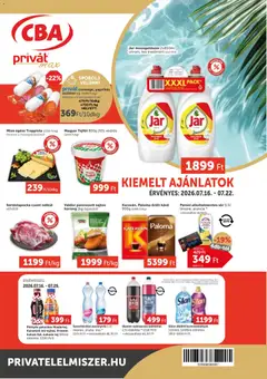 PRIVÁT Aktuális szórólap MAX - amely érvényes a következő dátumtól: 2026.07.16.