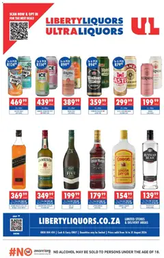 Ultra Liquors specials catalogue – valid from 16/08/2026