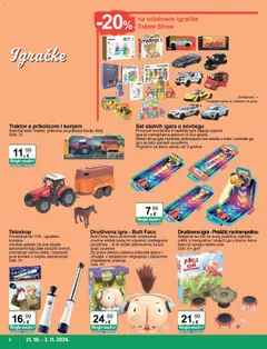 KTC Katalog igračke i tekstil - Pregled kataloga iz trgovine KTC, vrijedi od 21.10.2026 | Stranica: 6 | Proizvodi: Prikolica, Traktor, Igra, Igračke