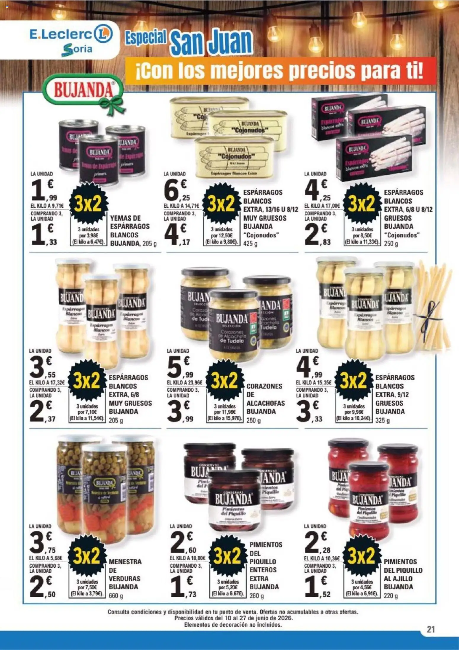 E.Leclerc Soria │ válido desde el 10.06.2026 | Página: 21 | Productos: Νερό καρύδας