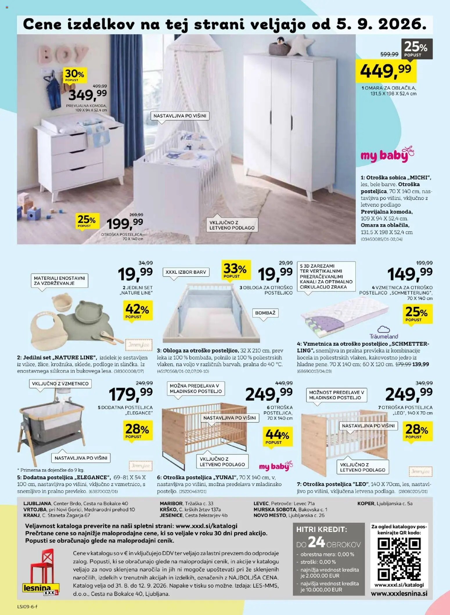 Novi XXXL Lesnina katalog ponudbe – veljaven od 31.08.2026 | Stran: 12