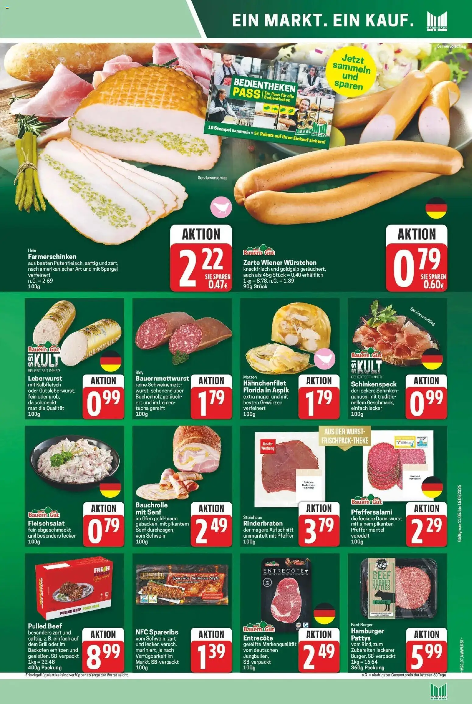 Marktkauf Prospekt Meppen	 – gültig ab 11.05.2026 | Seite: 7 | Produkte: Ofen, Grill, Wiener wurstchen, Burger